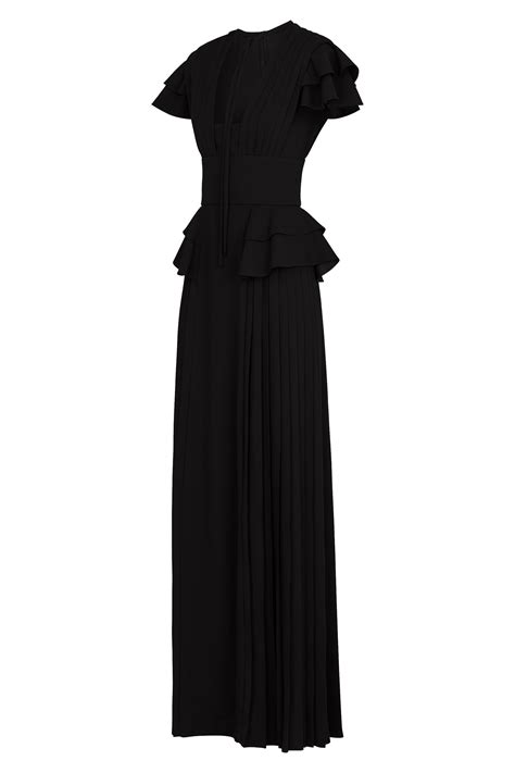 black dress louis vuitton|lv evening dress.